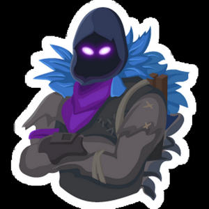 evil ghost gamer sticker