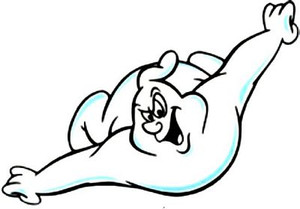 C GHOST Friendly Ghost Color Decal Sticker5