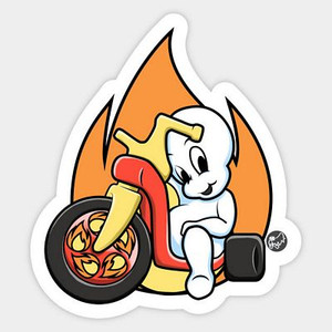 C GHOST RYDER STICKEWR