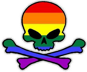 SKULL CAMO FILLS FLAG PRIDE