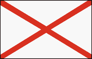 alabama State Flag Sticker