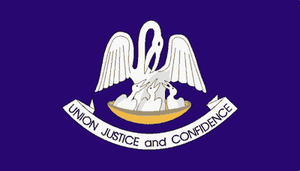 louisiana State Flag Sticker