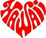 Hawaiian Heart STICKER
