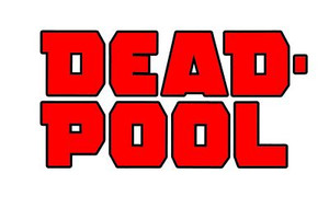 Deadpool Logo Text Sticker