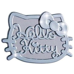 Hello K Chrome Like Adhesive Vinyl Sticker