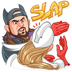 jay and silent bob funny cartoon wall sticker 18