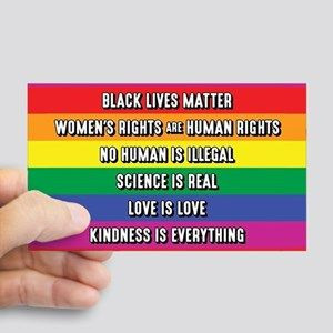 The Truth rainbow Sticker