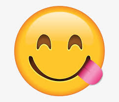 slimey toung out sticker