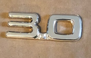 3.0 Chrome Emblem