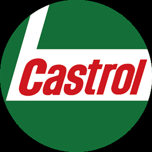 castrol logo auto sticker