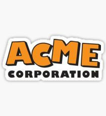 acme corp road runner sticker