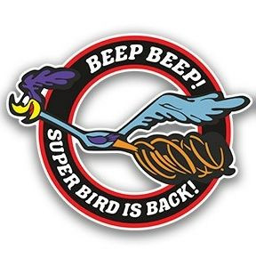 road runner super bird is back LEFT