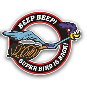 road runner super bird is back RIGHT