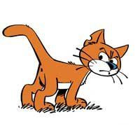 Azrael Wizzards Evil Cat Decal 1399