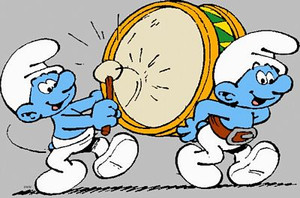 Drummer Smurfs