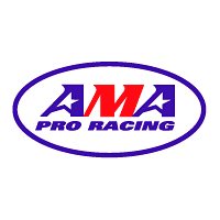 AMA Pro Racing oval sticker