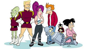 Futurama Cast Decal