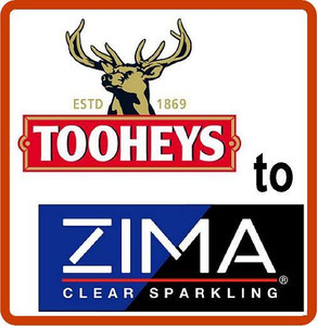 Toohey to ZIMA BEER LOGOS