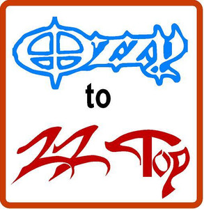 OZZY to ZZ Top BAND DECALS
