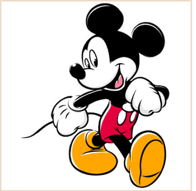 Mickey Mouse Cartoon Decal10 3307