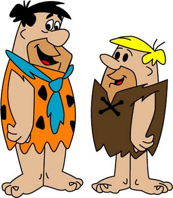 Fred and Barney Decal Color