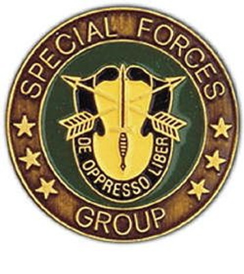 Army Special Forces Coin Design Sticker