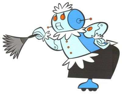The Jetsons Decal ROSIE Dusting