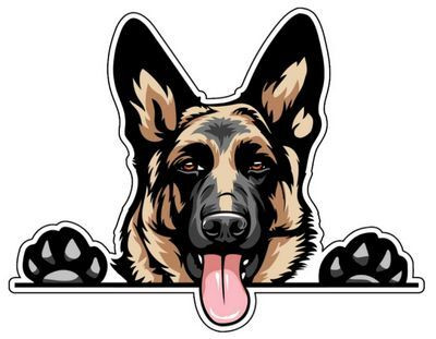 Dog Stickers & Decals