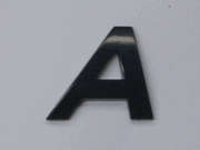 Style 2 - Italic BLACK - 1.2"