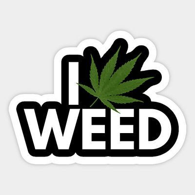 Marijuana 420 Stickers