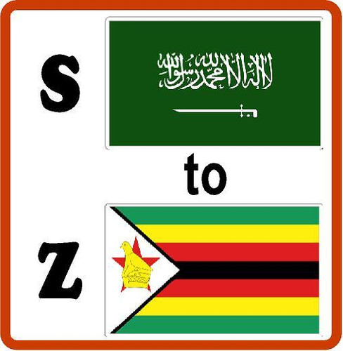 Saudi Arabia to Zimbabwe