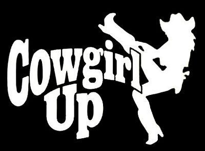 COWGIRL STICKERS