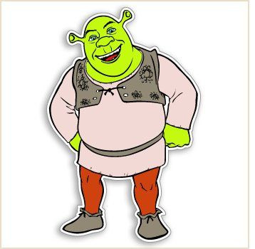 Shrek Characters Decal2 3311