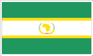 African Union Flag Decal