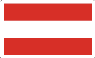 Austria Flag Decal