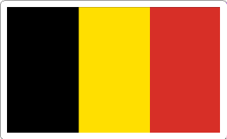 Belgium Flag Decal