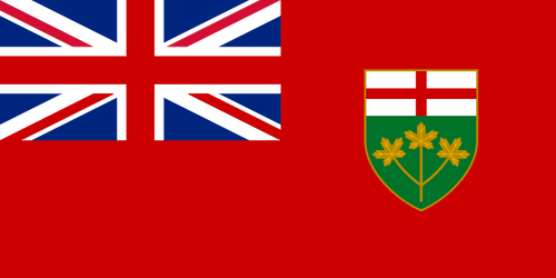 Canada Ontario Flag