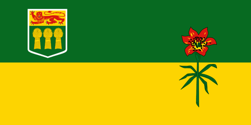 Canada Saskatchewan Flag