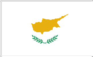Cyprus Flag Sticker