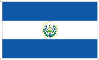 El Salvador Flag Sticker