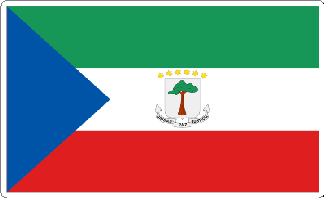 Equatorial Guinea Flag Sticker