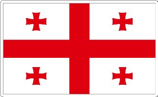 Georgia Flag Sticker