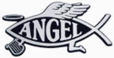Angel Fish Chrome Emblem