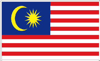 Malaysia Flag Sticker