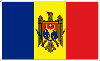 Moldova Flag Sticker