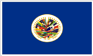 Oas Flag Sticker