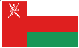 Oman Flag Sticker