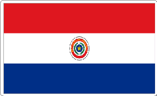 Paraguay Flag Sticker