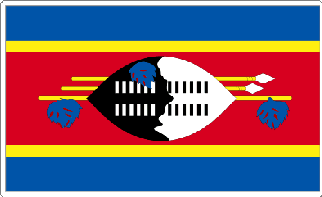 Swaziland Flag Sticker