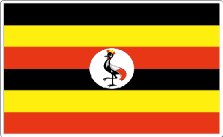 Uganda Flag Sticker